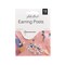 John Bead Must Have Findings Earring Post with 5mm Ball, 12pcs
